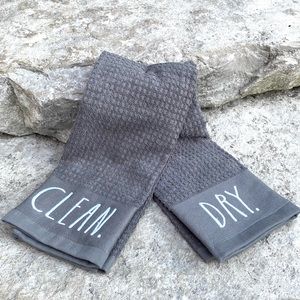Rae Dunn DRY and CLEAN Kitchen Towe…